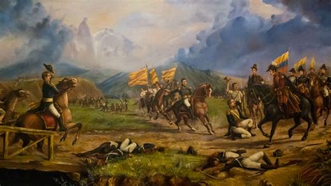  La Batalla de Boyacá -  A Canvas Exploding With Patriotism and Vivid Realism!