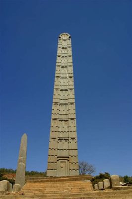  “Obelisk of Axum” – A Monumental Tribute Carved in Stone and Adorned with Scriptural Whispers!