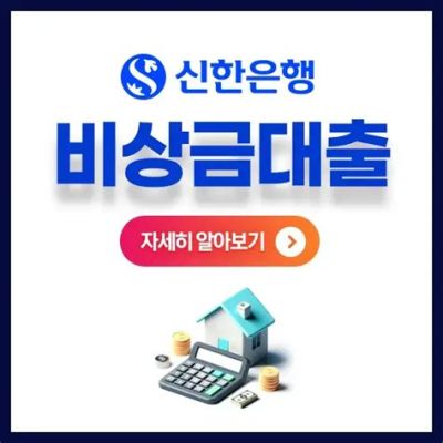 신한은행 비상금대출: 당신의 금융 구원투수