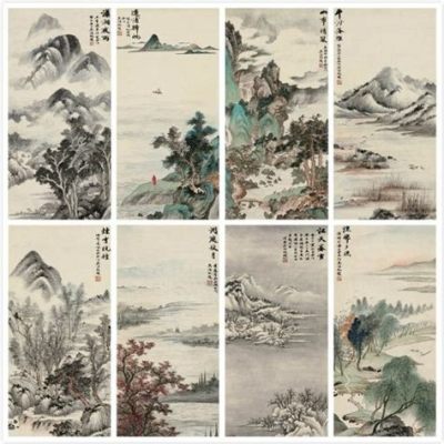  The Eight Views of Xiaoxiang -  A Glimpse into the Tranquil World of Byeong-Seon