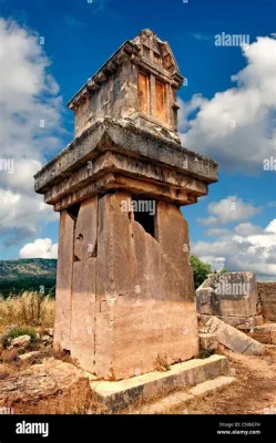  The Lycian Sarcophagus -  A Marble Symphony of Grief and Eternity